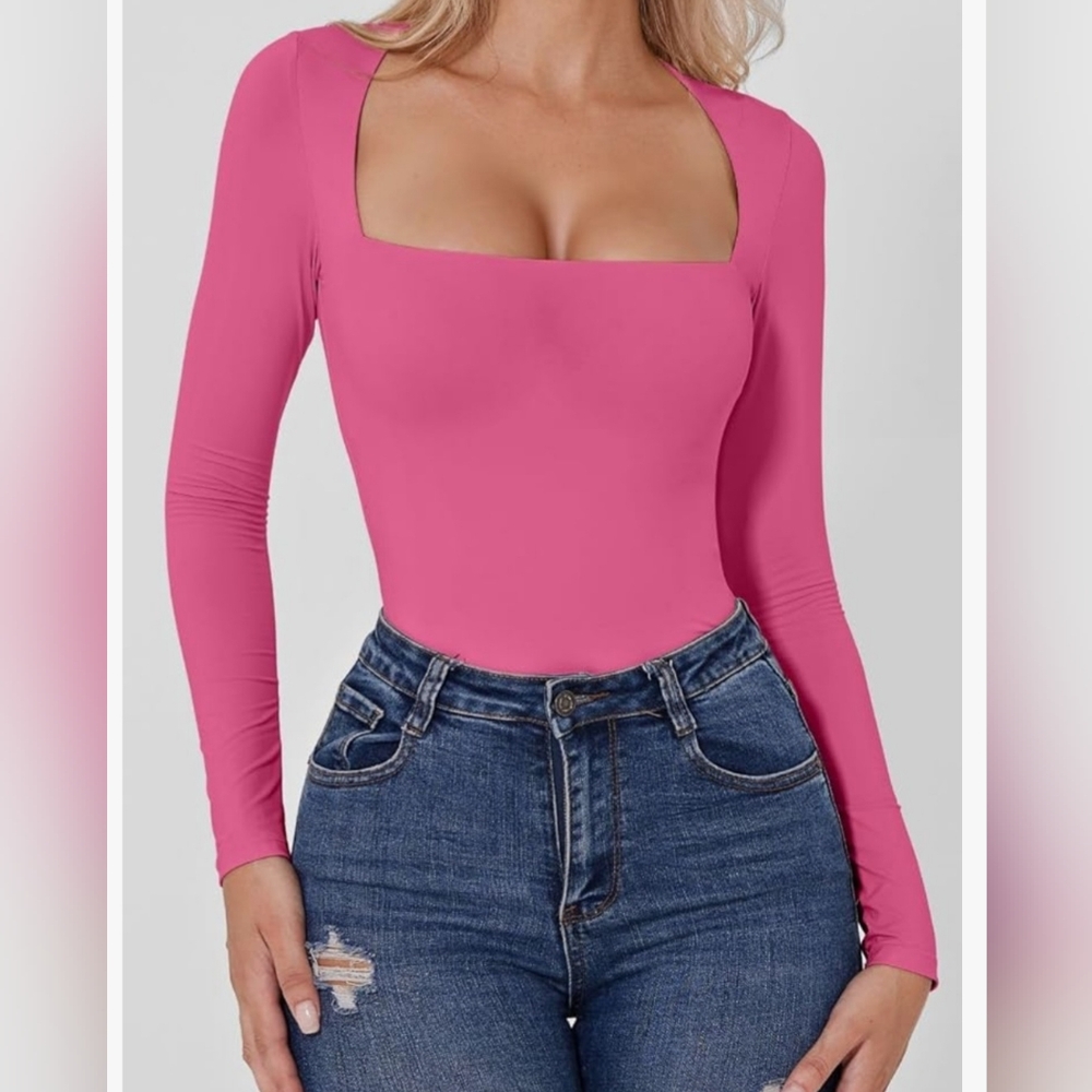 QINSEN Thong Bodysuit
